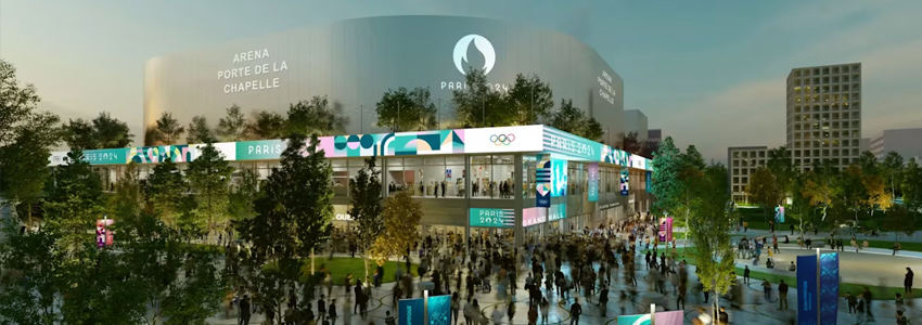 Porte de La Chapelle Arena